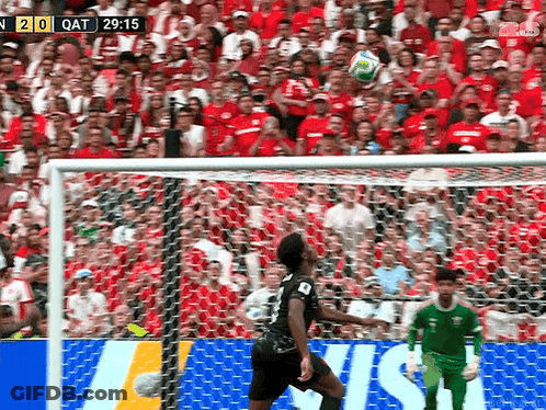 A Soccer Game Is Going On And The Score Is 20 Qat GIF