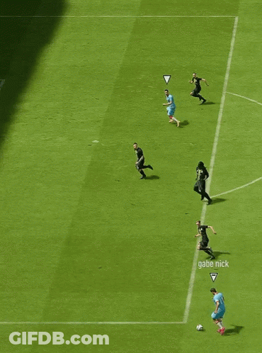 A Soccer Game With The Words What A Save On The Top GIF