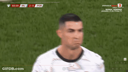 A Soccer Player Celebrates A Goal During A Game Sponsored By Prima Sport GIF
