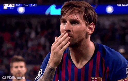 A Soccer Player Covering His Mouth With His Hand During A Bt Sport Game GIF