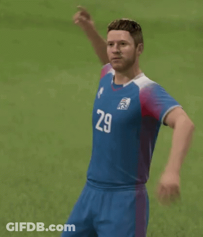 A Soccer Player Giving A Thumbs Up With The Words Fifa Time Below Him GIF