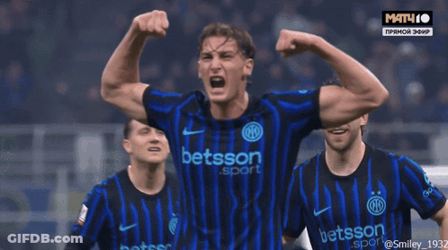 A Soccer Player In A Betsson Sport Jersey Celebrates GIF