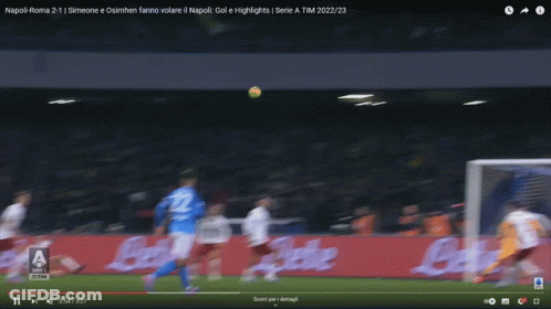 A Soccer Player In A Blue Jersey With The Number 11 On His Back GIF