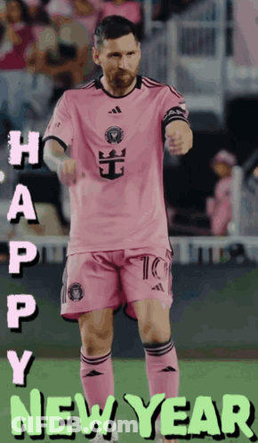 A Soccer Player In A Pink Jersey Is Giving A Thumbs Up GIF