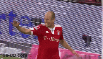 A Soccer Player In A Red T-Home Jersey GIF