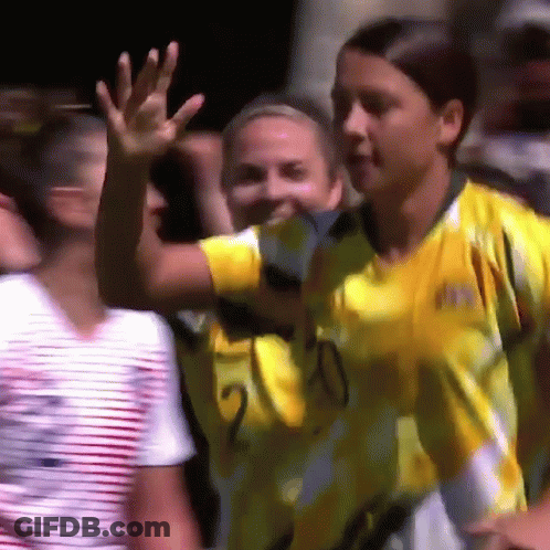 A Soccer Player In A Yellow Jersey With The Number 2 On It GIF