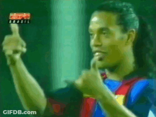 A Soccer Player Is Giving A Thumbs Up While Wearing A Shirt That Says Espn Brasil GIF
