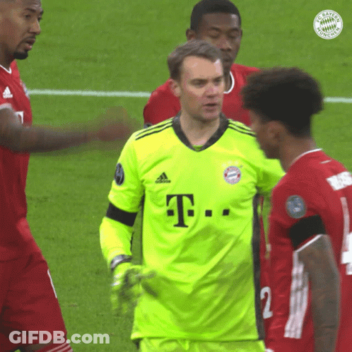 A Soccer Player Wearing A Green Jersey With A T On It GIF