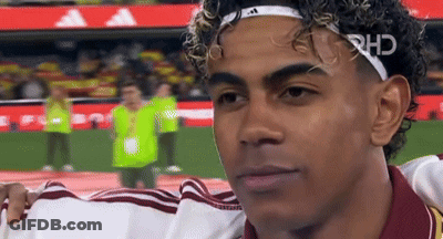 A Soccer Player Wearing A Headband With The Word Chr On It GIF