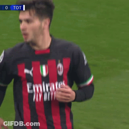 A Soccer Player Wearing A Jersey That Says Emirates Fly Better On It GIF