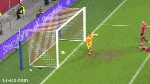 A Soccer Player Wearing A Jersey That Says Fj On It GIF