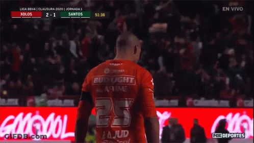 A Soccer Player Wearing A Jersey With The Number 23 GIF