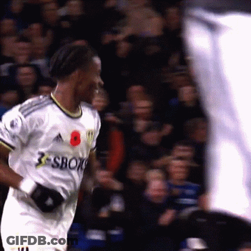 A Soccer Player Wearing A Jersey With The Word Sbo On It GIF