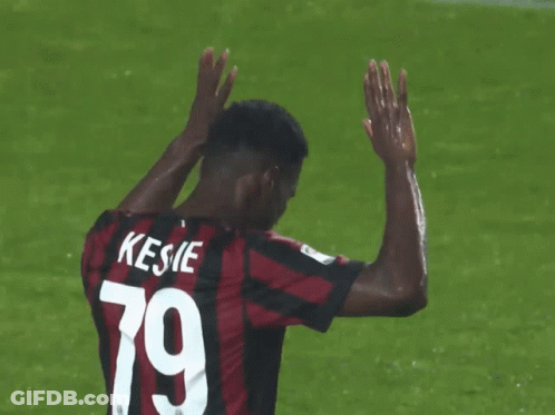 A Soccer Player Wearing A Kesme Jersey With The Number 79 On It GIF
