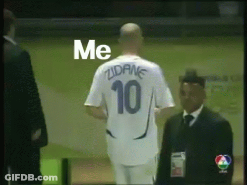 A Soccer Player Wearing A Number 10 Jersey Is Standing Next To A Man In A Suit And Tie . GIF