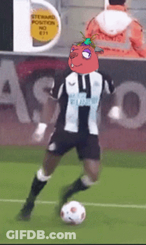 A Soccer Player Wearing A Number 11 Jersey Kicks A Soccer Ball GIF