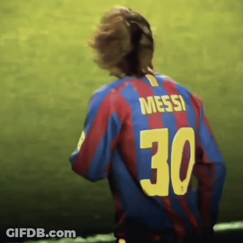 A Soccer Player Wearing A Number 30 Jersey GIF