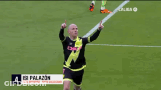 A Soccer Player Wearing A Number 7 Jersey Stands On The Field GIF