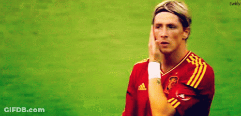 A Soccer Player Wearing A Red Adidas Jersey GIF