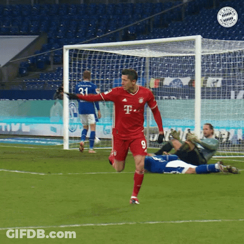 A Soccer Player Wearing A Red Jersey With T On It GIF