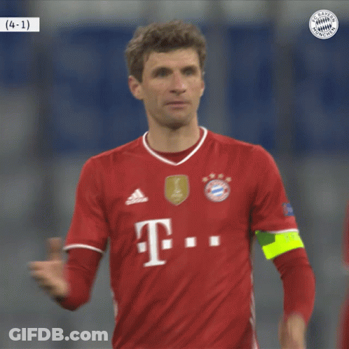 A Soccer Player Wearing A Red T-Mobile Shirt GIF