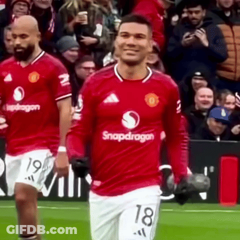 A Soccer Player Wearing A Snapdragon Jersey Is Smiling GIF