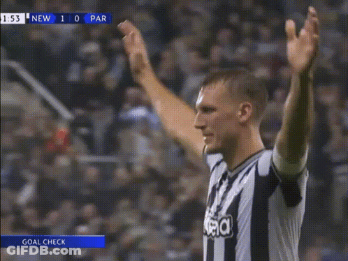 A Soccer Player Wearing A Striped Shirt That Says ' Visa ' On It GIF