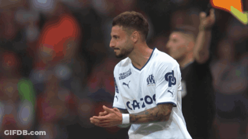 A Soccer Player Wearing A White Jersey That Says Ca O On It GIF