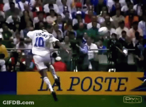 A Soccer Player Wearing A White Jersey With The Number 10 On The Back GIF