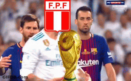 A Soccer Player With A F.p.f Logo On His Jersey GIF