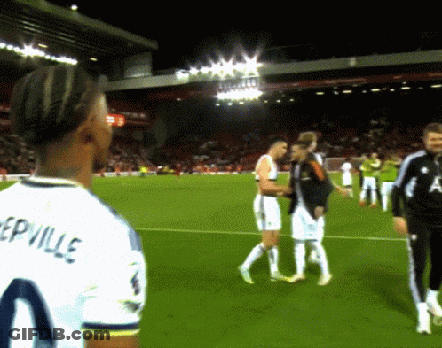 A Soccer Player With The Name Epville On The Back Of His Shirt GIF
