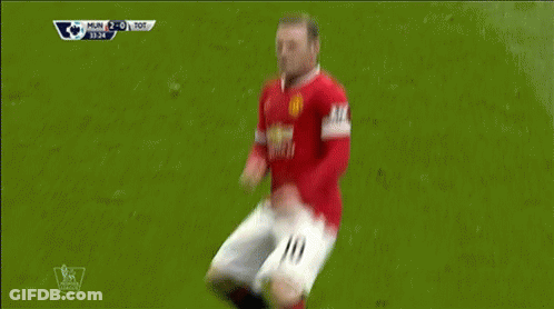 A Soccer Player With The Number 10 On His Jersey Is Laying On The Field GIF
