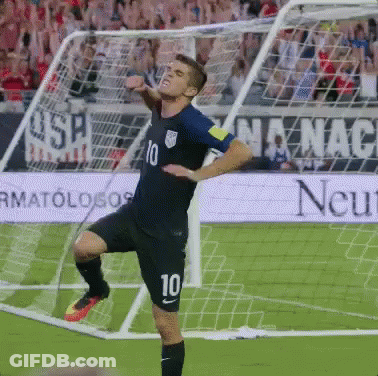 A Soccer Player With The Number 10 On His Shorts GIF