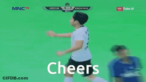 A Soccer Player With The Number 10 On The Back Of His Jersey GIF