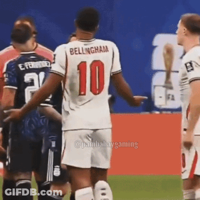 A Soccer Player With The Number 10 On The Back Of His Shirt GIF