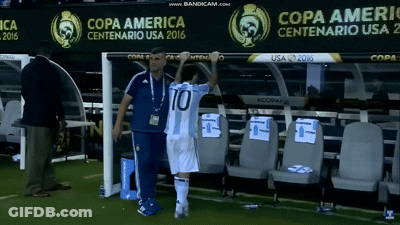 A Soccer Player With The Number 10 On The Back Of His Shirt GIF