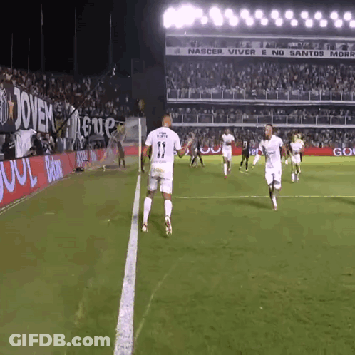 A Soccer Player With The Number 11 On His Back GIF