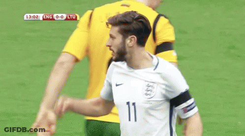 A Soccer Player With The Number 11 On His Jersey Is Scratching His Forehead GIF