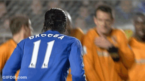 A Soccer Player With The Number 11 On His Jersey GIF