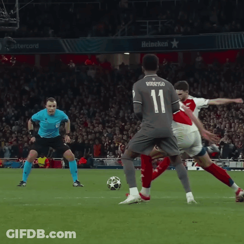 A Soccer Player With The Number 11 On His Shirt GIF