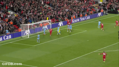 A Soccer Player With The Number 11 On The Back Of His Shirt GIF