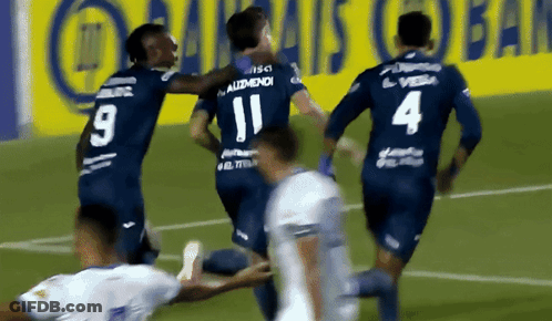 A Soccer Player With The Number 11 On The Back Of His Shirt GIF