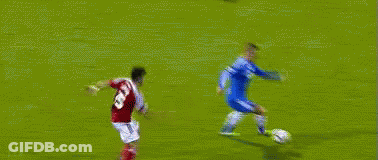 A Soccer Player With The Number 15 On His Back GIF