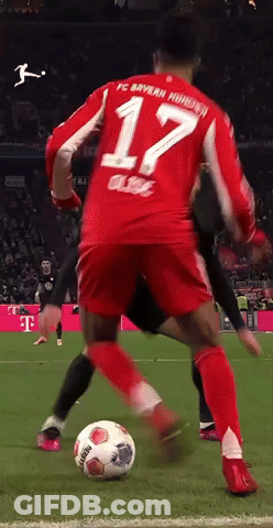 A Soccer Player With The Number 17 On His Back GIF