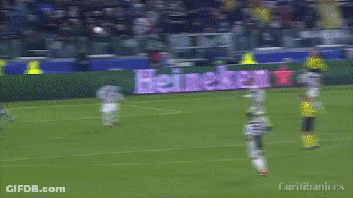 A Soccer Player With The Number 17 On His Jersey Kicks A Ball GIF