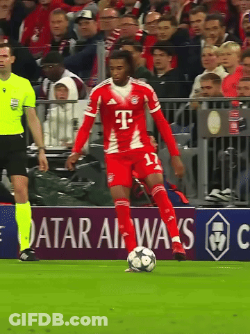 A Soccer Player With The Number 17 On His Jersey GIF