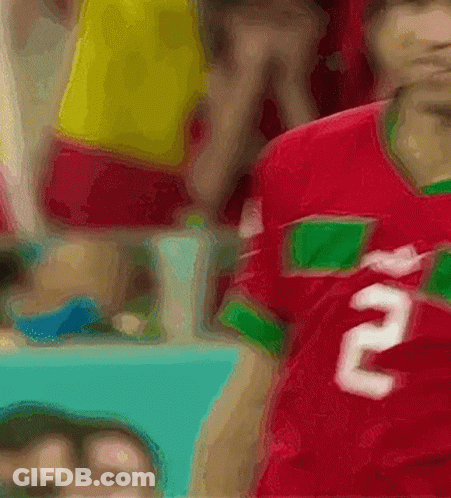 A Soccer Player With The Number 2 On His Jersey GIF