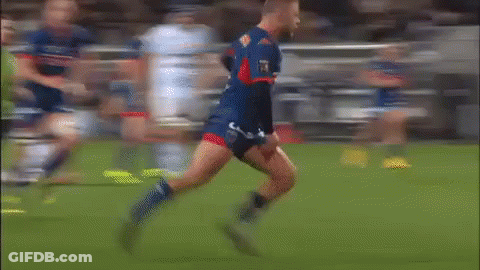 A Soccer Player With The Number 2 On His Jersey Is Running On The Field GIF