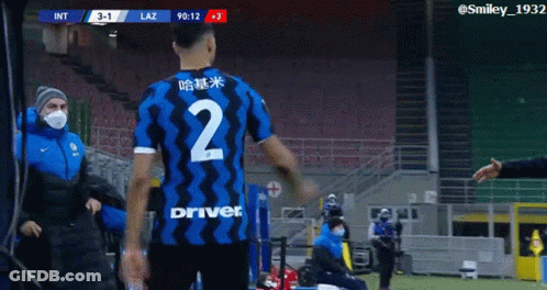 A Soccer Player With The Number 2 On His Shirt GIF