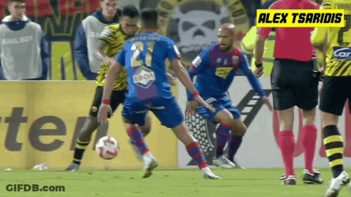 A Soccer Player With The Number 21 On His Shirt GIF